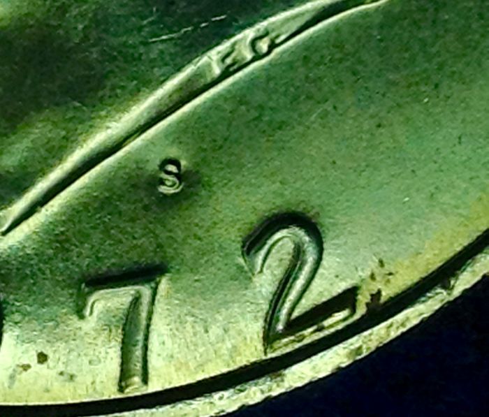 1972-S-Unc-Silver-Ike-Dollar-DDO/Ddr?