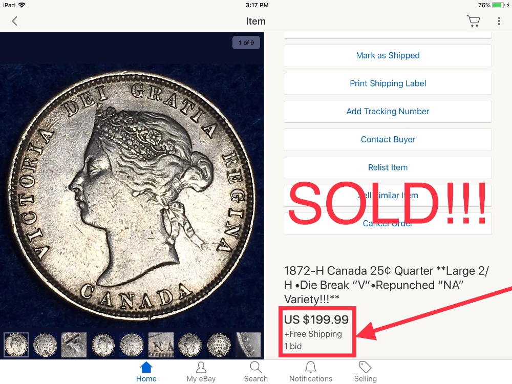 1872-H-Canada-25-Cent-A/V---N/N---Obverse-Die-1?
