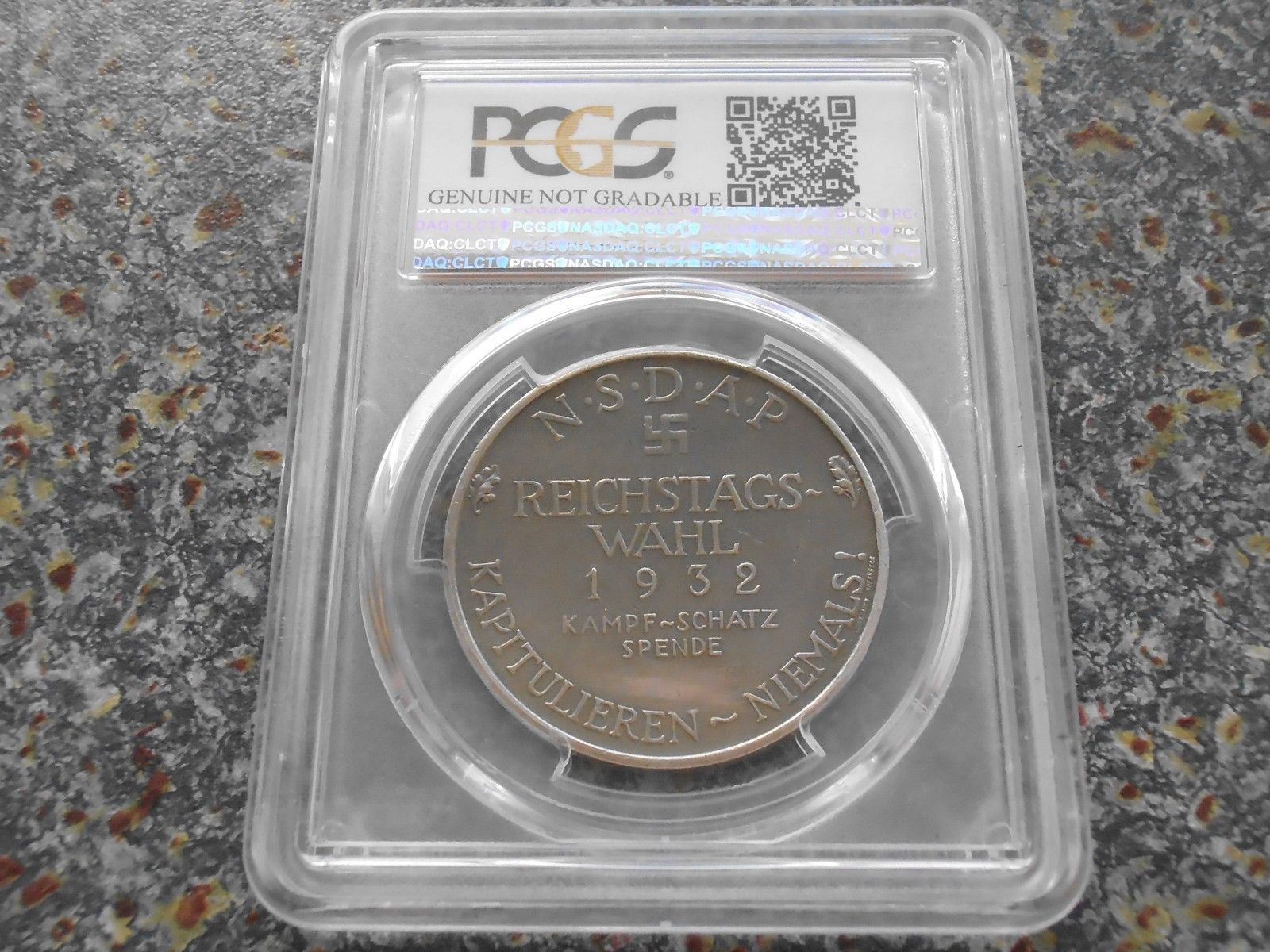 1932-Germany-Weimar-Republic---Reichstag-Vote-Commemorative-Silver-Medal