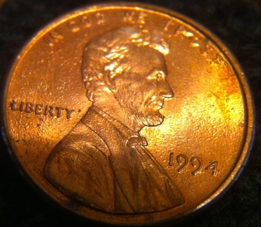 1994-Penny-With-Strange...-Take-A-Look