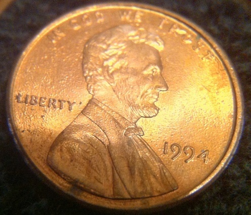 1994-Penny-With-Strange...-Take-A-Look