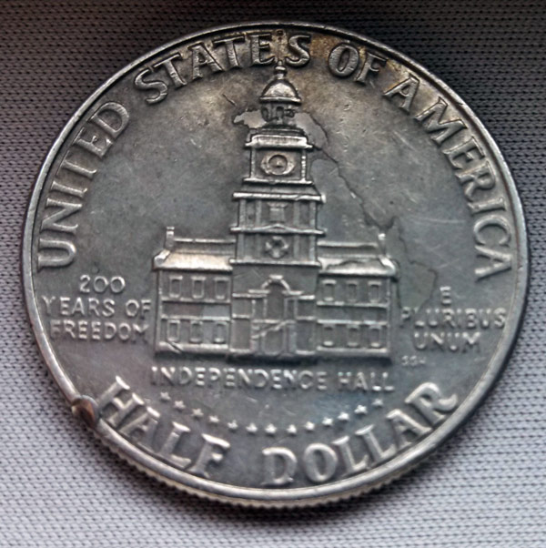 1976-Kennedy-Half-Possible-REV-Lamination-Error?