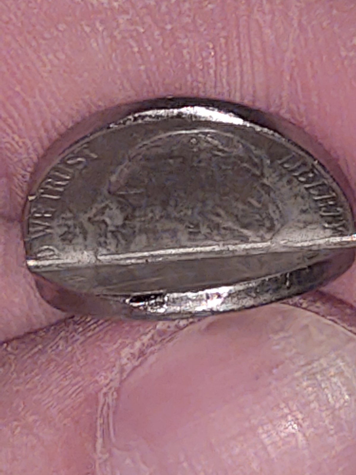 1964-Nickel-Fold-Over-Error