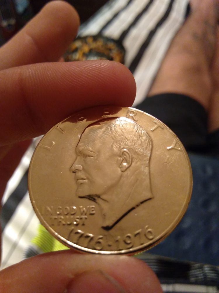 1776-1976-No-S-Type-2-Bicentennial-Eisenhower?-Worth-Anything​?