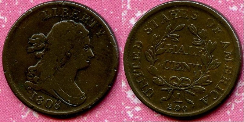 1808-Half-Cent