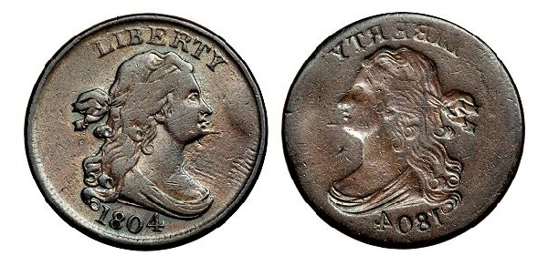 Possible-1831-Capped-Bust-Half-In-Collar,-First-Strike-Mirror-Brockage.
