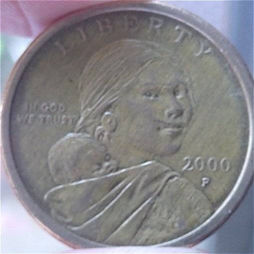 Came-Across-This-2000-P-Sacagawea-Experimental-Rinse-Coin-Today