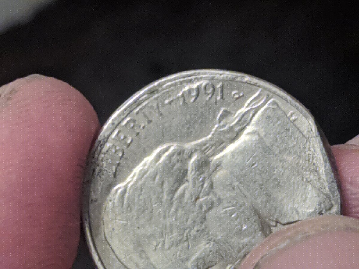1991-P-Jefferson-Nickel-Damage-Or-Error?