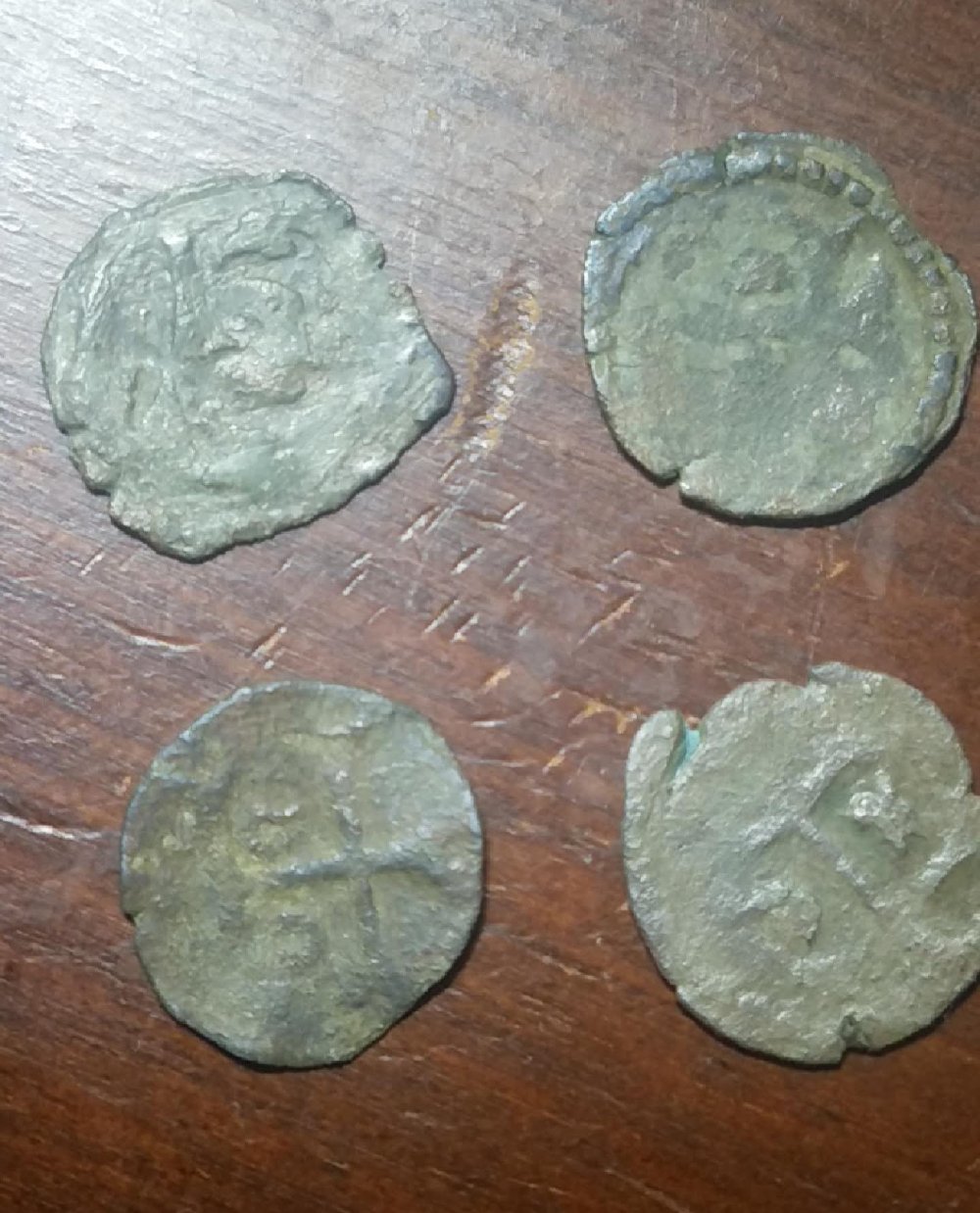 10-Small-Medieval-Coppers.-Crusader?-Not-A-Clue