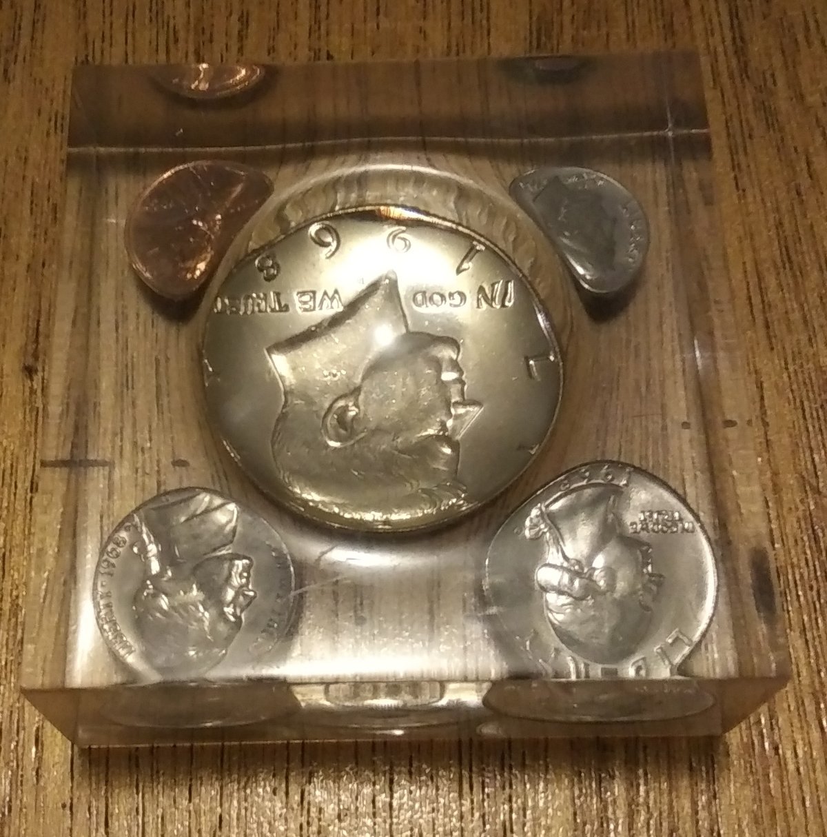 Mint-1968-D-Quarter,-1968-D-Dime,-1968-D-Kennedy-Half-&-1967-LMC-Why?