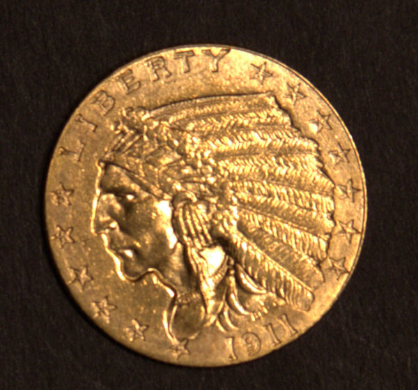 1911-D-$2.5-Indian-Purchased-In-The-1970-S--Larger-Photos