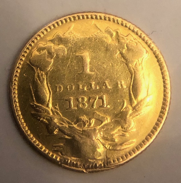 Grade-Request-For-1871-US-$1-Gold-Coin