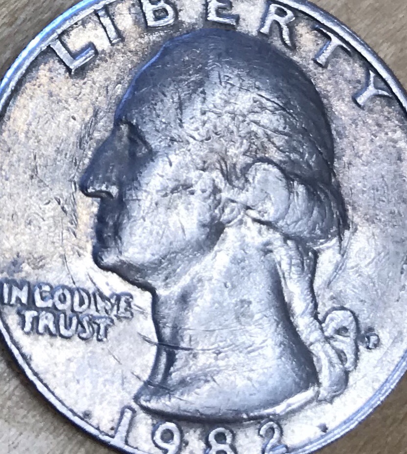 1982-P-Washington-Quarter-Laminating-Error?
