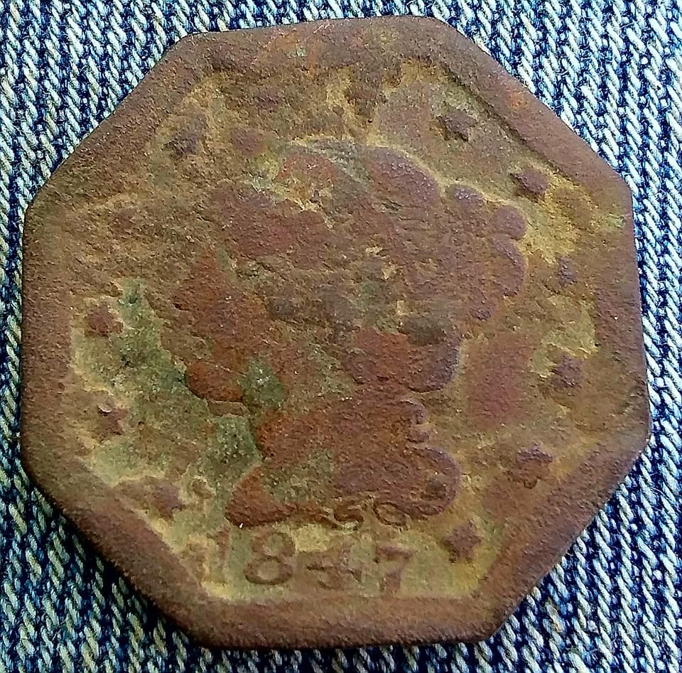 1851-Braided-Penny-Octagon-Shape