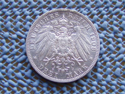 1908-A-Germany-3-Mark-Grade