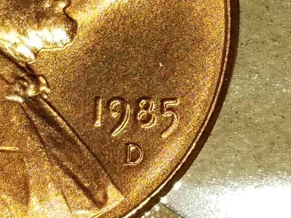 1985-D-Lincoln-Penny-In-Great-Condition-With-Errors