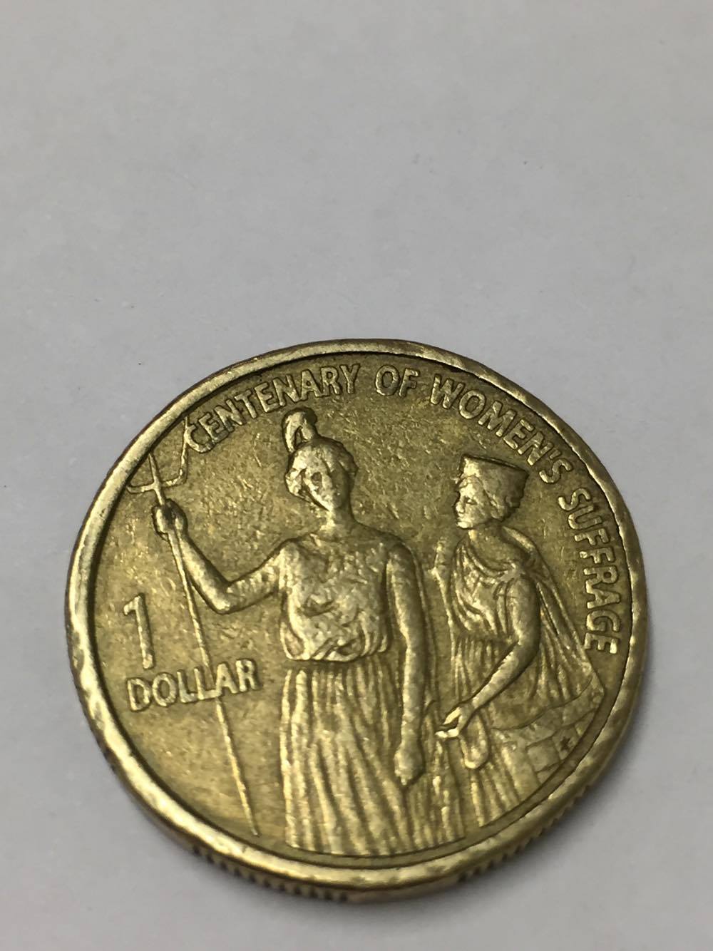Help-With-2003-$1-Centenary-Of-Womens-Sufferage---Damage-Or-Error?