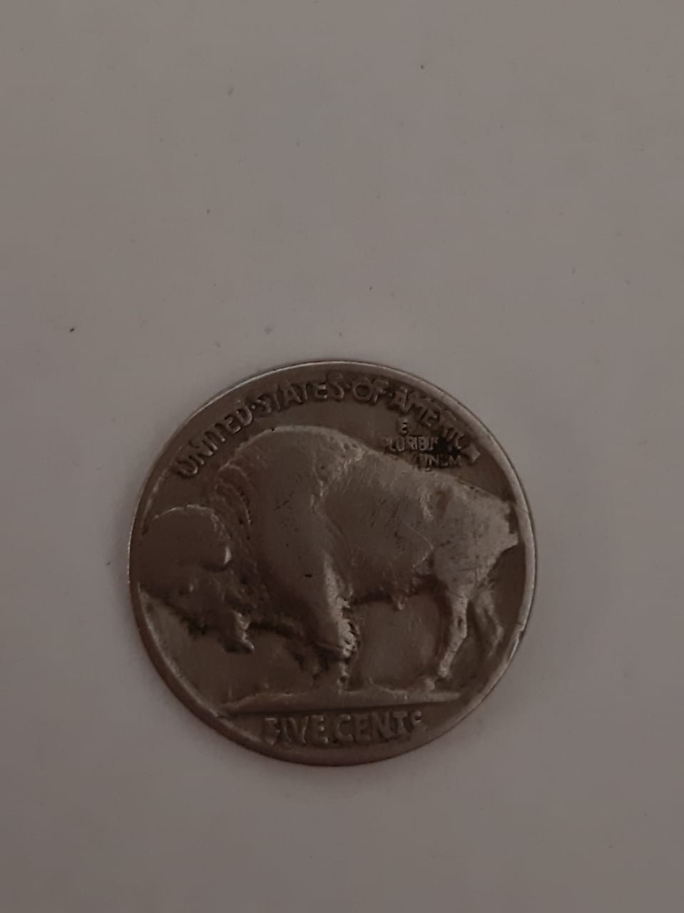 1937-No-Mint-Buffalo-Coin-Error