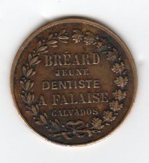 A-French-Dentist's-Token-From-Normandy