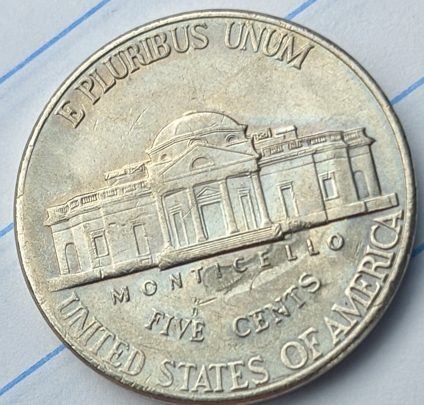 1999-D-Nickle-Error-OK-N-Obverse-And-Reverse