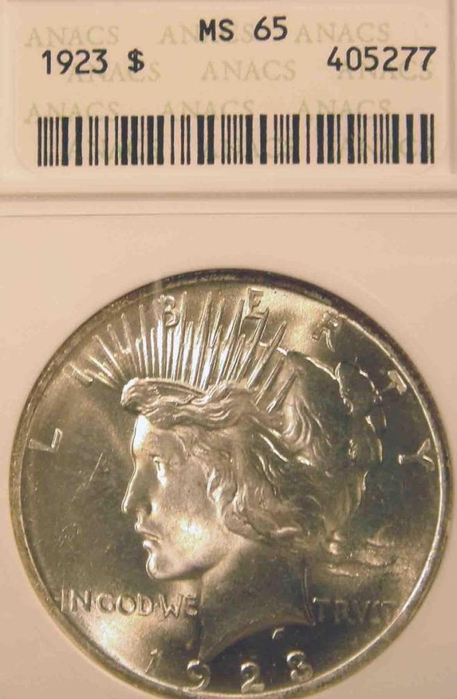 1923-Peace-Dollar