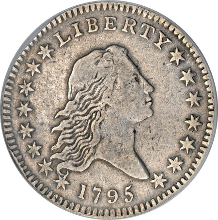 1795-Flowing-Hair-Silver-Dollar-With-A-Small-Hole