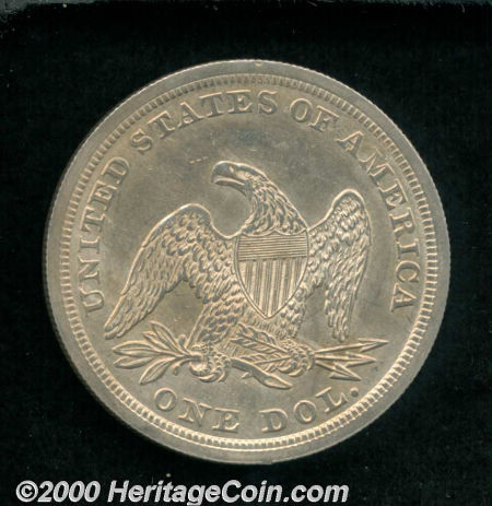 1853-Silver-Seated-Liberty-Dollar:-New-Photos!