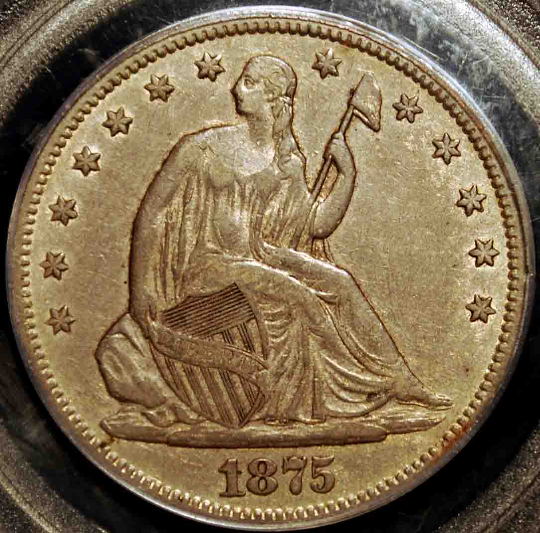 1875-CC-Half:--PCGS-Graded