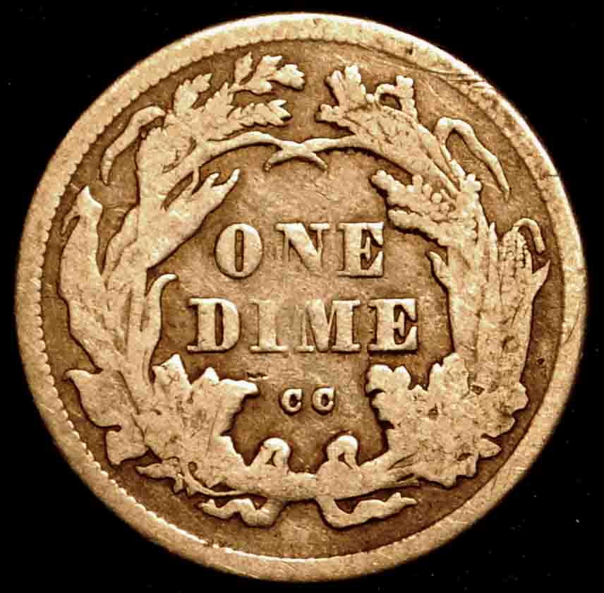 Another-Seated-Coin:--1875-CC-Dime-Cc-In-Wreath