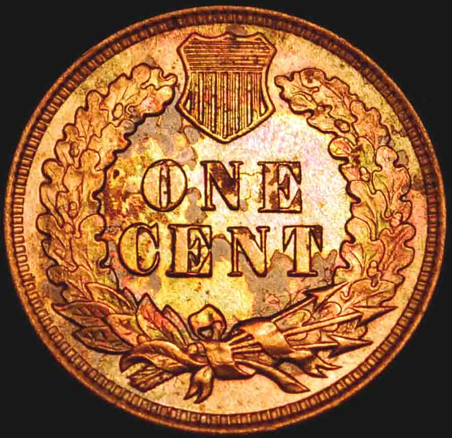 1904-Toned-Indian-Cent,-With-Friends!