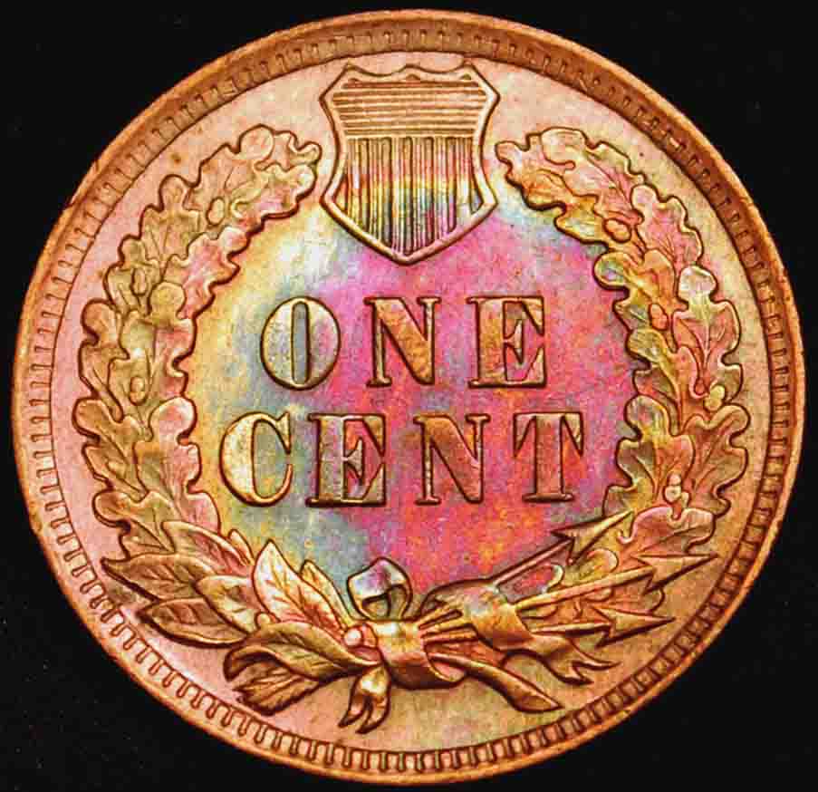 1904-Toned-Indian-Cent,-With-Friends!