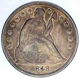 1848-Silver-Dollar