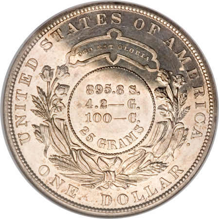 1879-Morgan-Silver-Dollar-With-Metals-Breakdown-On-Reverse.