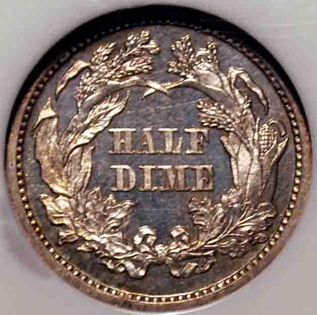 1867-Half-Dime