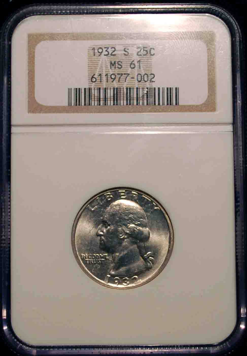 1932-S-Quarter,-NGC-Graded