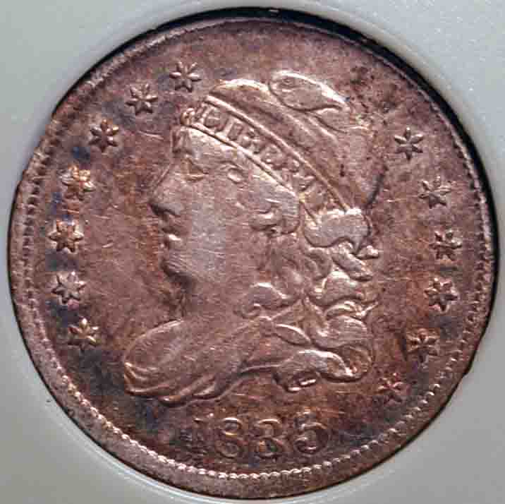 1835-Half-Dime