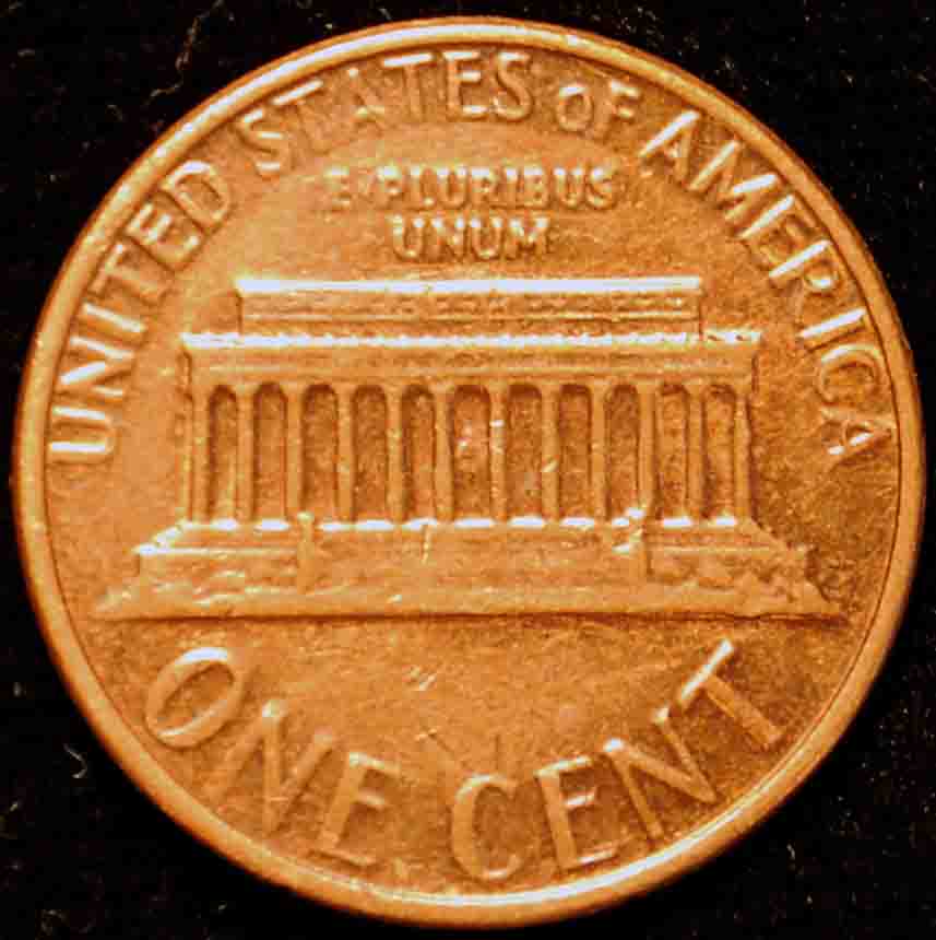 Undated-Lincoln-Memorial-Cent:--Struck-Through-Grease?