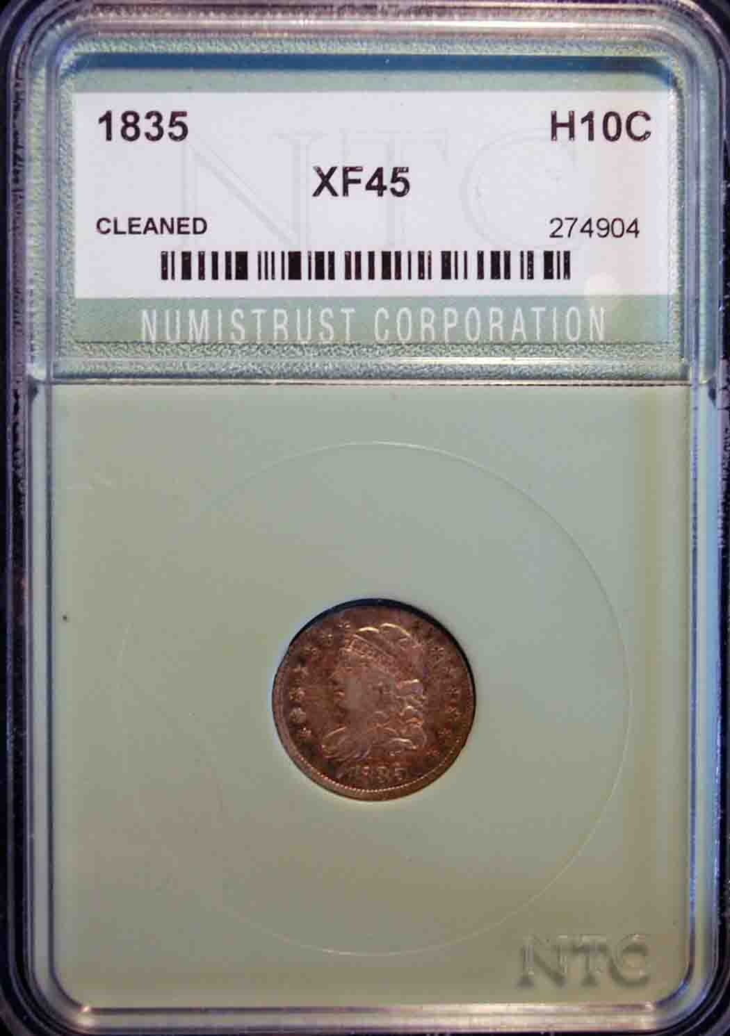 1835-Half-Dime