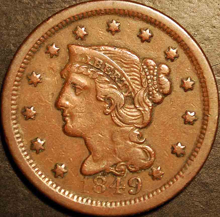 Post-A-Picture:--Braided-Hair-Large-Cent-1839-1857