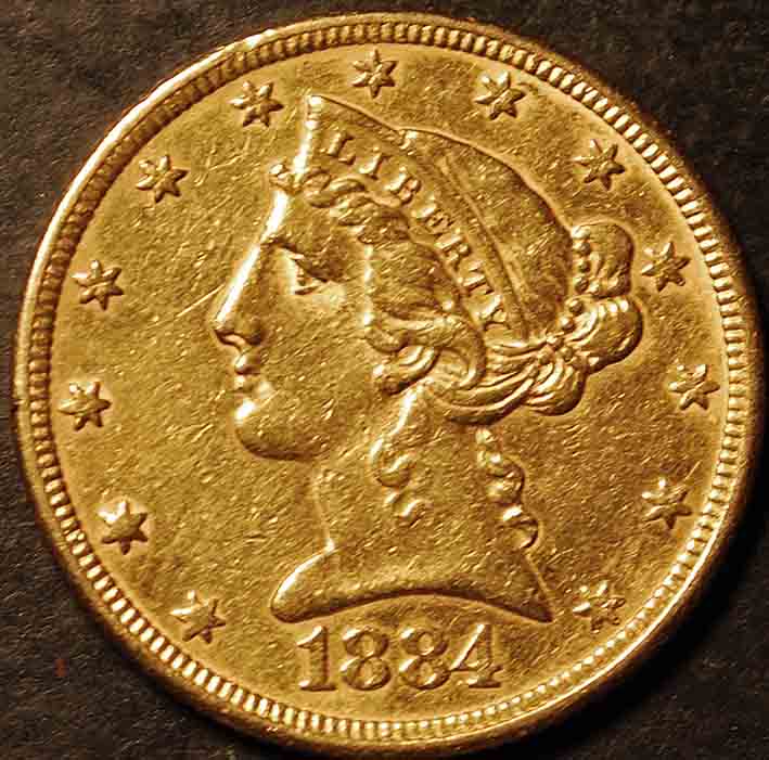 1884-Half-Eagle