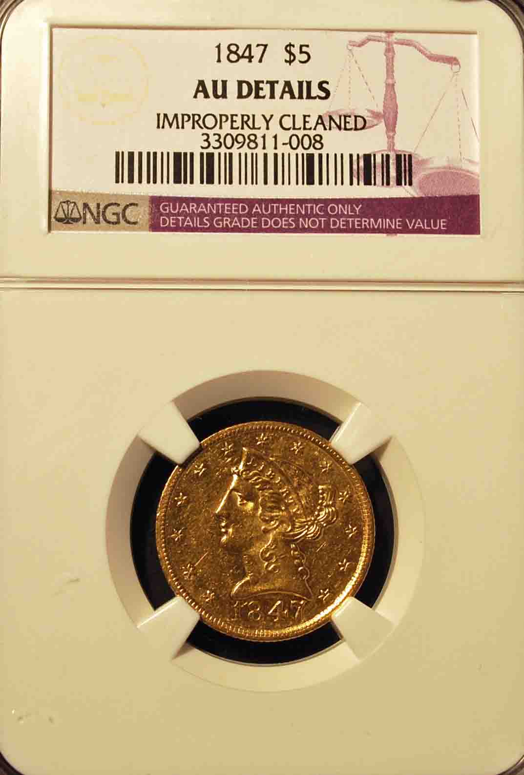 1847-Half-Eagle,-NGC-Graded