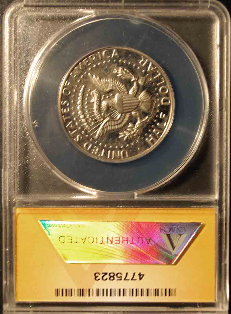1983-S-Proof-Kennedy-With-90�-Rotated-Dies