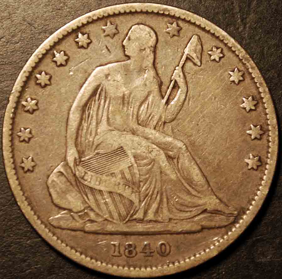 Raffle-Prize-Win:--1840-O-Seated-Half-Dollar