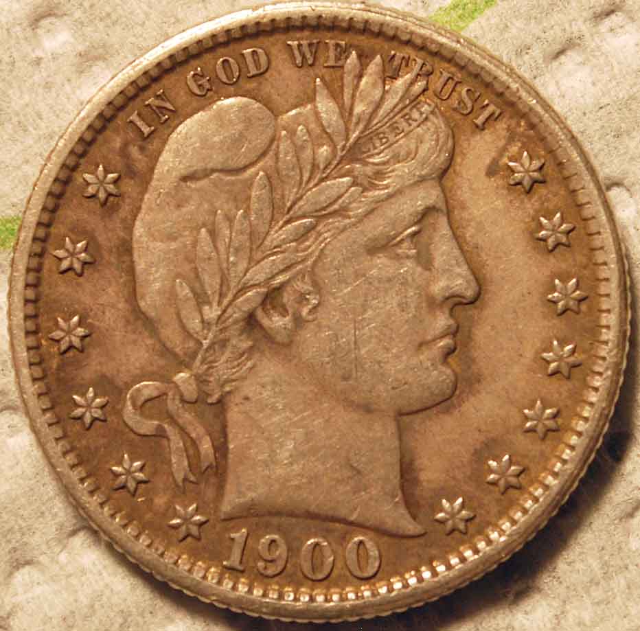 Speaking-Of-Barbers:--1900-S-Quarter