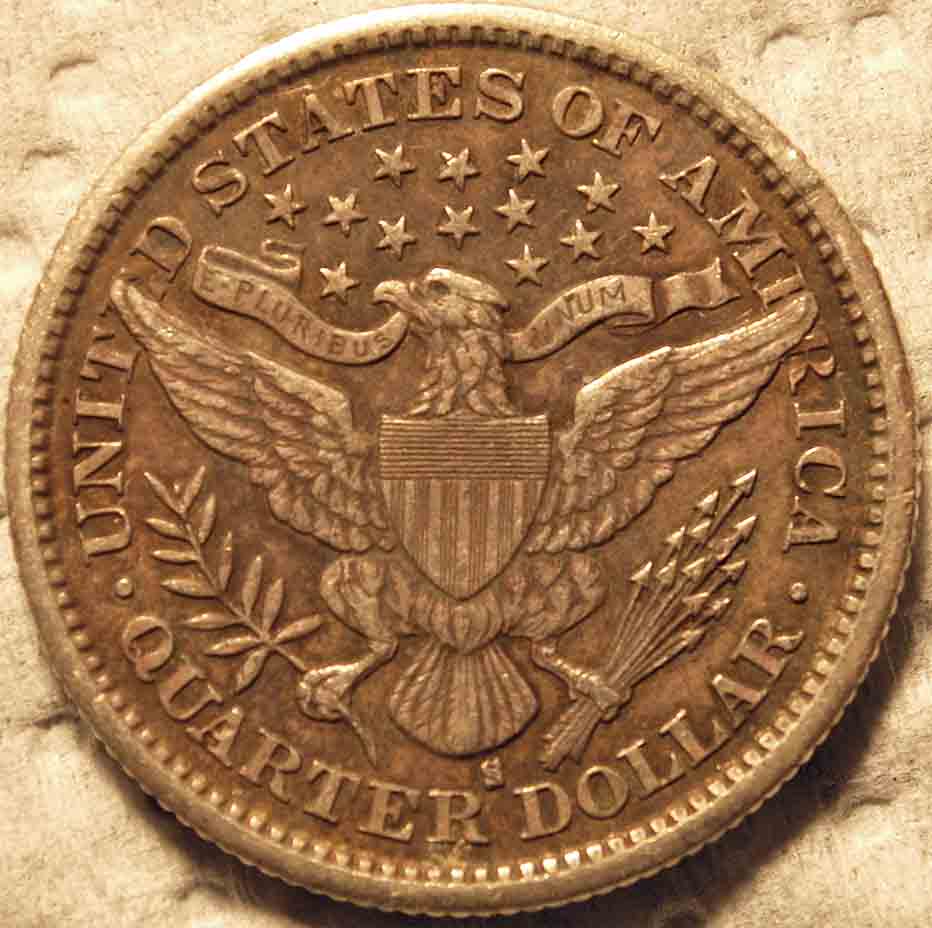 Speaking-Of-Barbers:--1900-S-Quarter