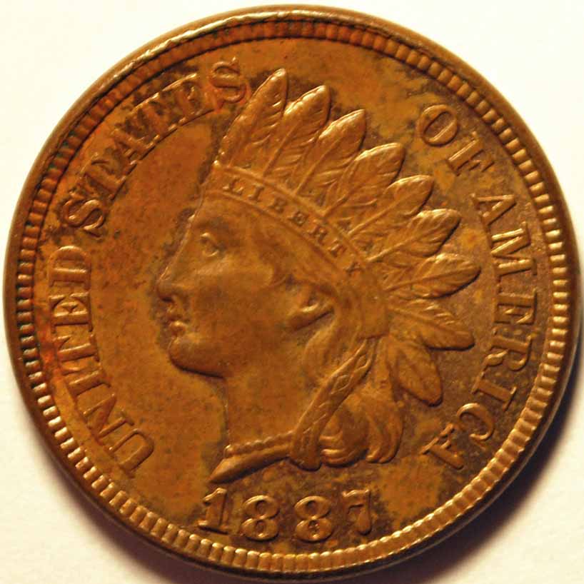 1887-Indian-Cent,-Proof-Like-Ms,-But-With-A-Problem!