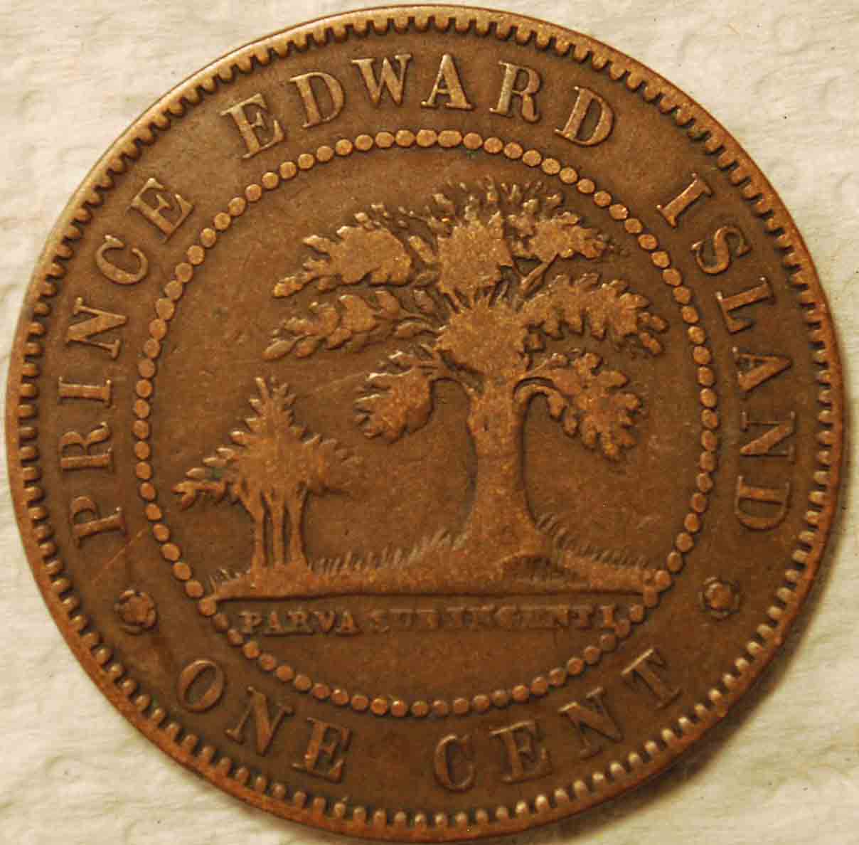 Last-One-For-Tonight:--1871-Prince-Edward-Island-Large-Cent