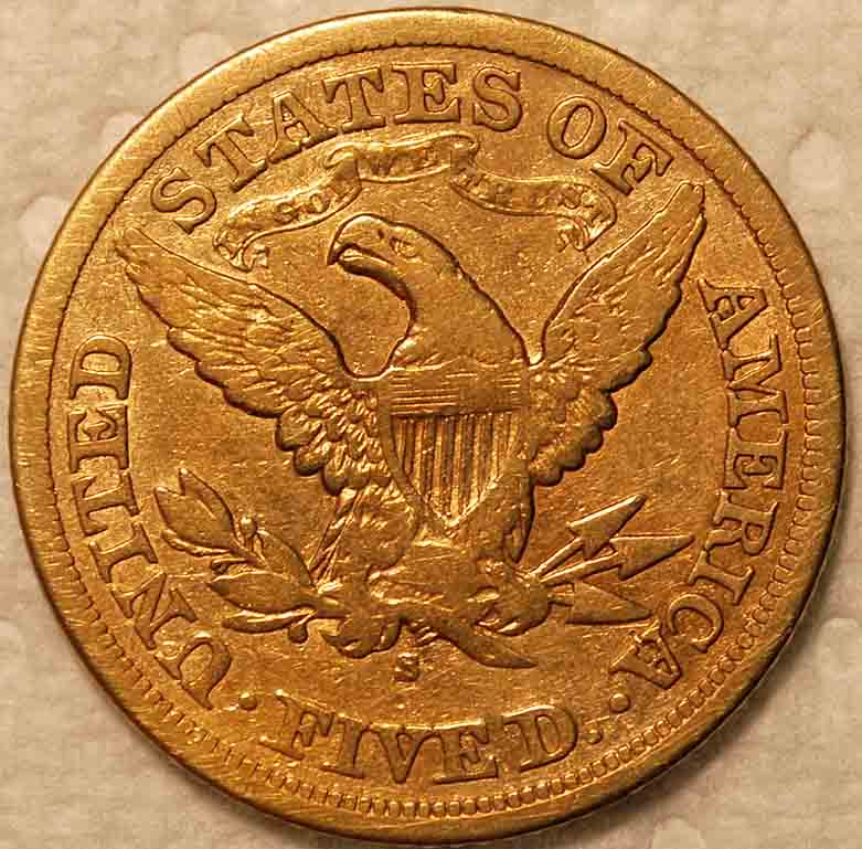 1869-S-Half-Eagle-For-Grading-And-Comment