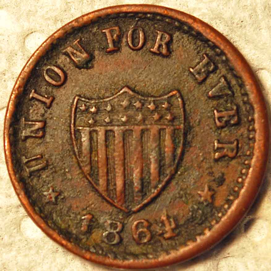 1864-Civil-War-Token:--Thoughts-On-Scarcity-And-Value?