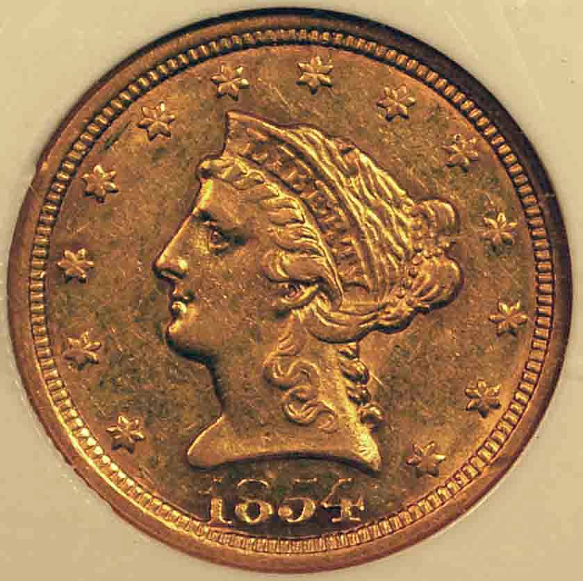 1854-0-Quarter-Eagle